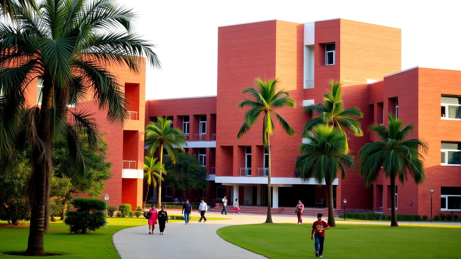 Sharda University campus